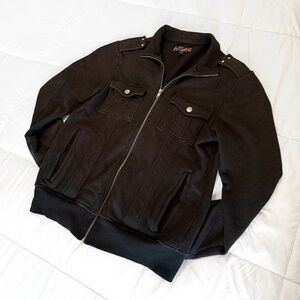 G BY GUESS Utility Sweater (Small | Black)